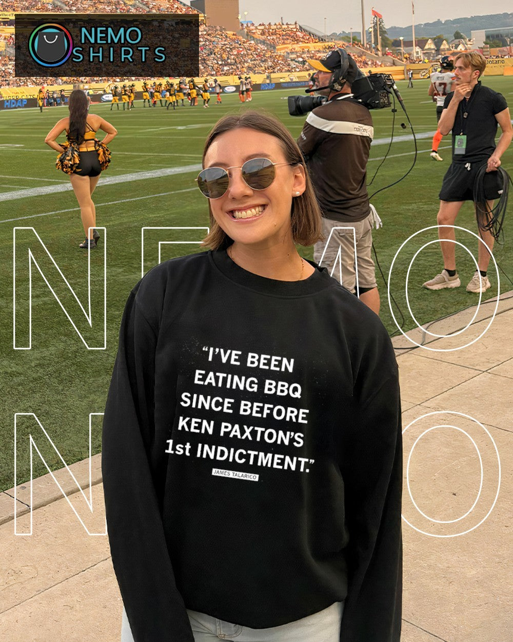 I’ve been eating BBQ since before Ken Paxton’s 1st indictment James Talarico shirt