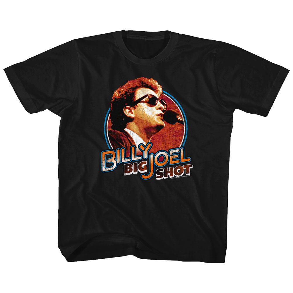 Billy Joel Youth S/S T-Shirt - Big Shot - Solid Black Hoodie, Sweatshirt | CiraTrend.com