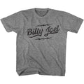 Billy Joel Youth S/S T-Shirt - Logo - Heather Graphite Heather Hoodie, Sweatshirt | CiraTrend.com