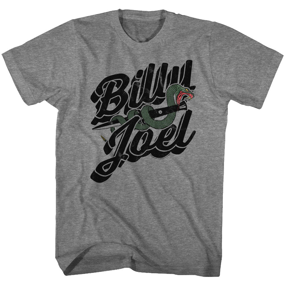 Billy Joel Mens S/S T-Shirt - Only The Good - Heather Graphite Heather Hoodie, Sweatshirt | CiraTrend.com