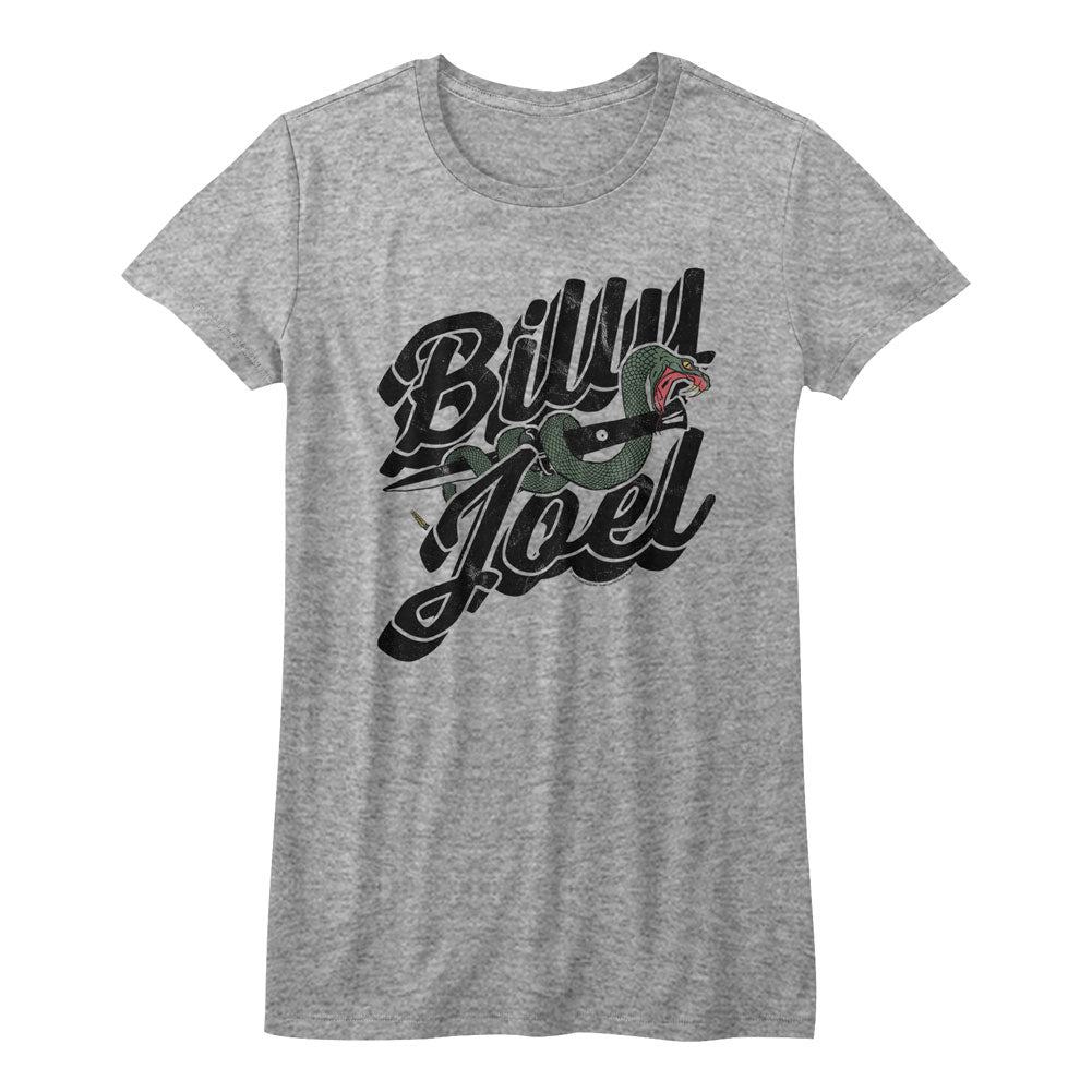 Billy Joel Girls Juniors S/S T-Shirt - Only The Good - Heather Gray Heather Hoodie, Sweatshirt | CiraTrend.com