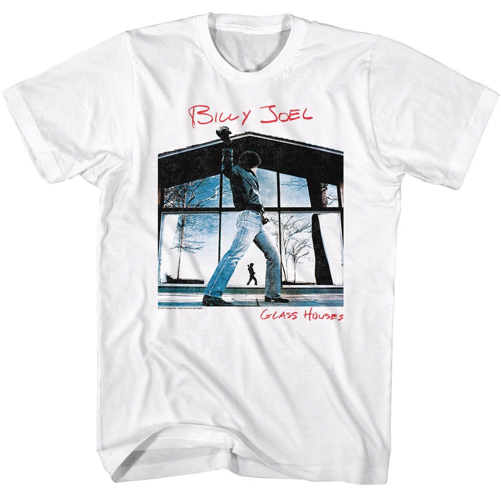 Billy Joel Glass Houses Cover Official T-Shirt Hoodie, Sweatshirt | CiraTrend.com