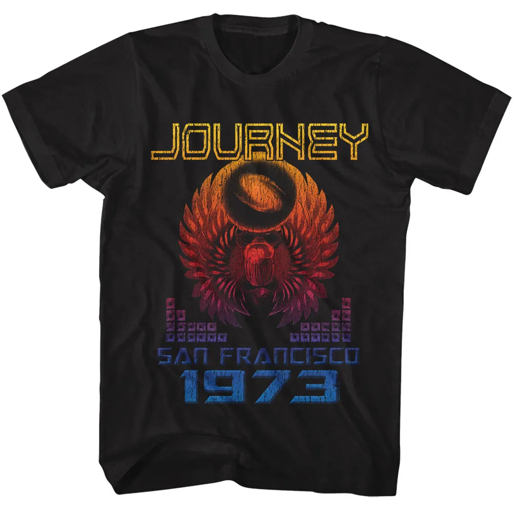 Journey San Fran '73 Official T-Shirt Hoodie, Sweatshirt | CiraTrend.com