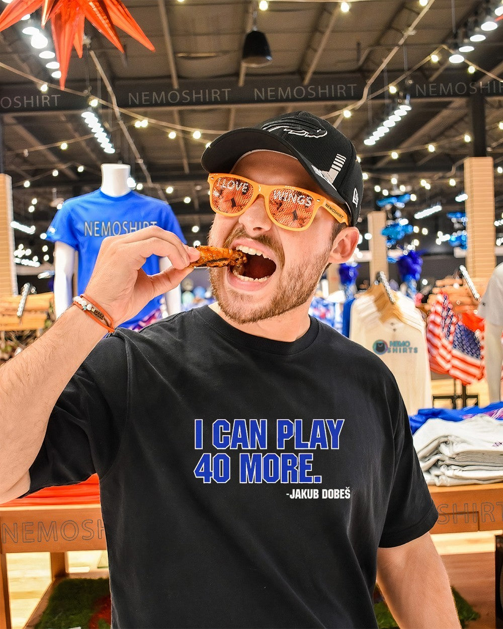 Jakub Dobes Montreal player I can play 40 more shirt