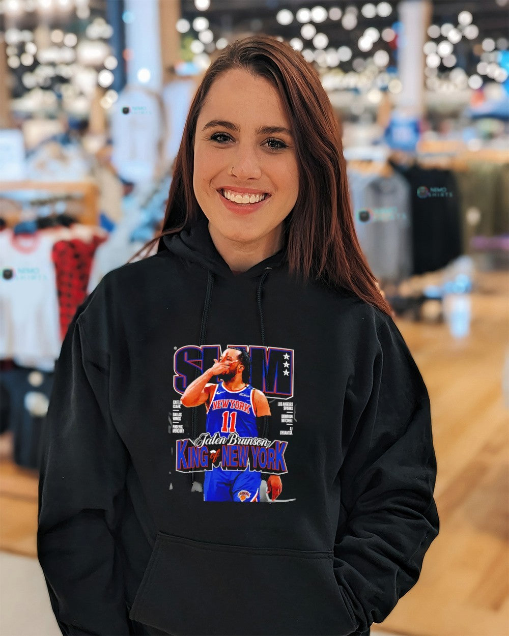 Jalen Brunson King of New York photograph shirt