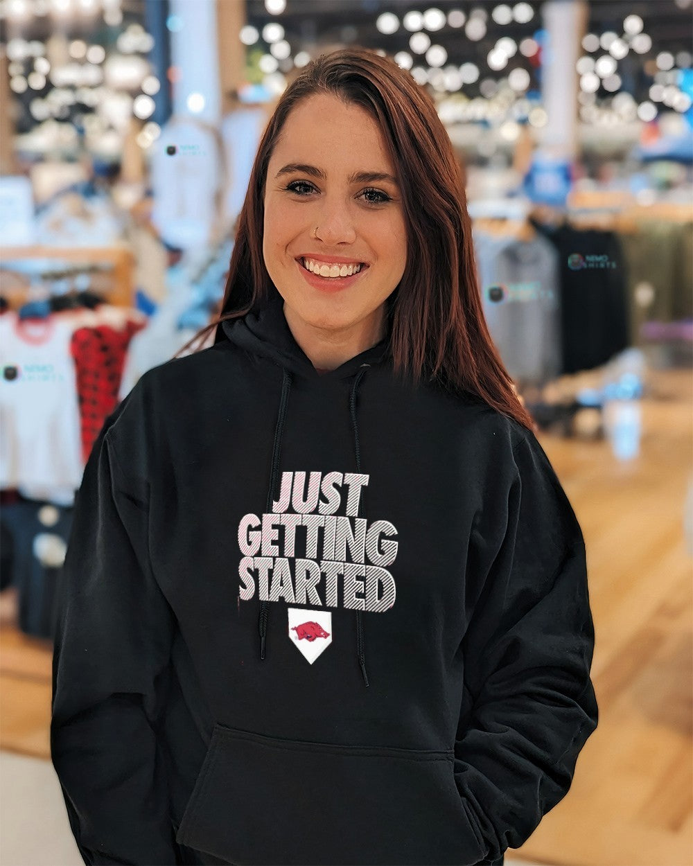 Just getting started Arkansas Razorbacks softball 2026 women’s college world series shirt
