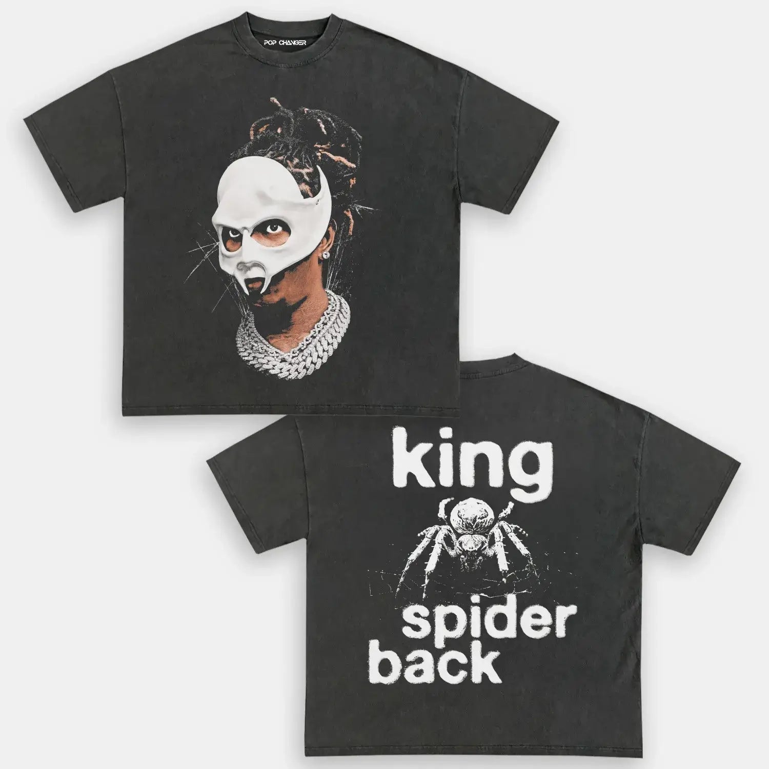KING SPIDER TEE - [DS] Hoodie, Sweatshirt | CiraTrend.com (Image 2)