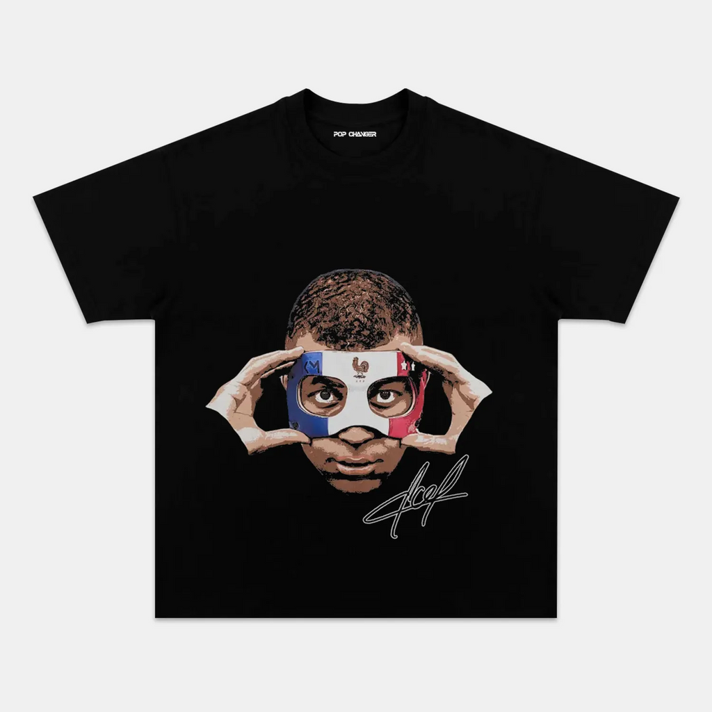KYLIAN MBAPPÃƒâ€° BIG FACE TEE 1.0 Hoodie, Sweatshirt | CiraTrend.com (Image 1)