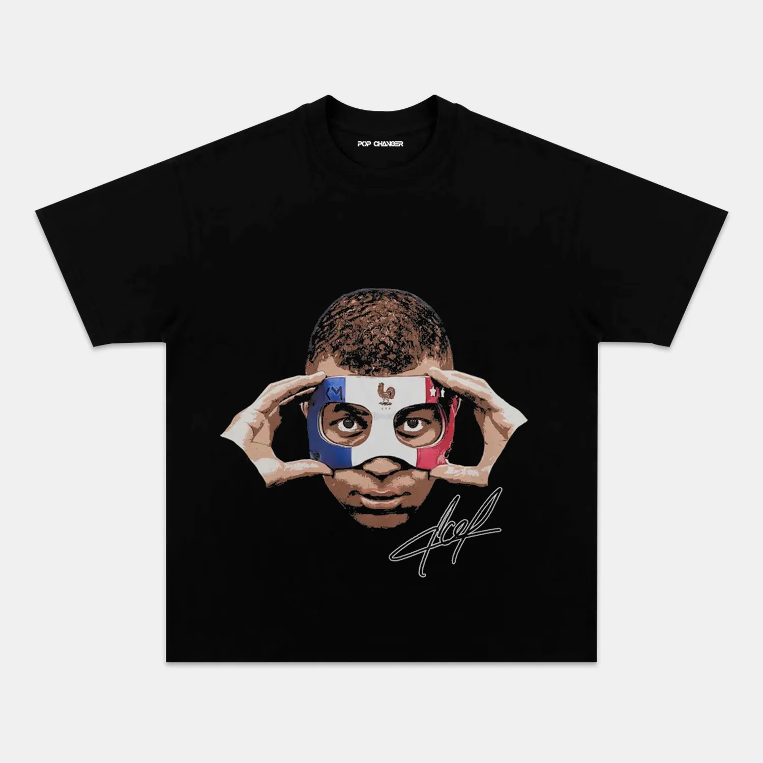 KYLIAN MBAPPÃƒâ€° BIG FACE TEE 1.0 Hoodie, Sweatshirt | CiraTrend.com (Image 3)