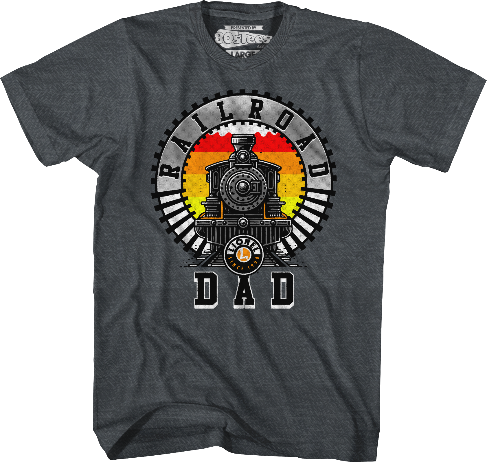 Railroad Dad Lionel Trains T-Shirt Hoodie, Sweatshirt | CiraTrend.com (Image 4)