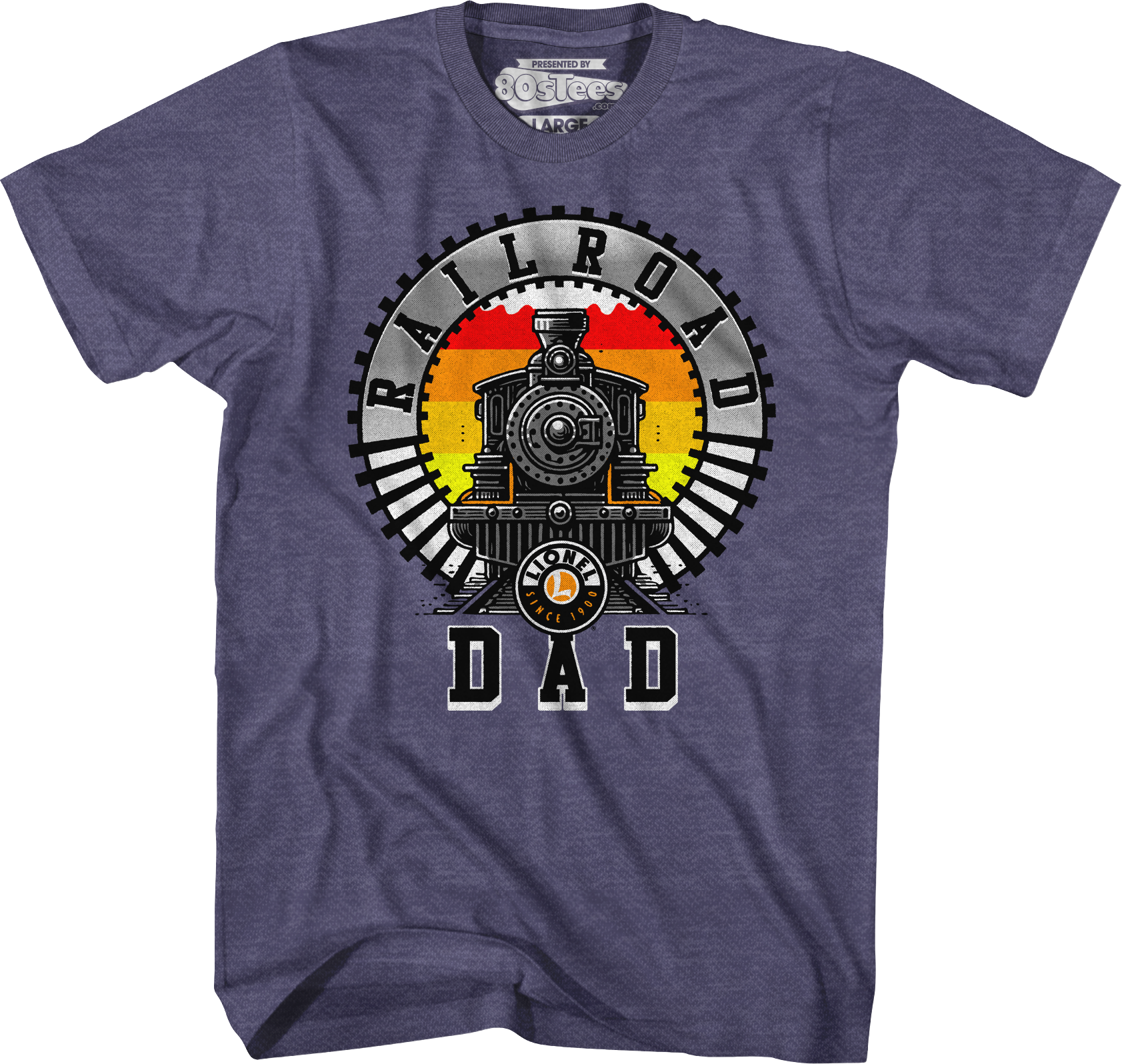 Railroad Dad Lionel Trains T-Shirt Hoodie, Sweatshirt | CiraTrend.com (Image 5)