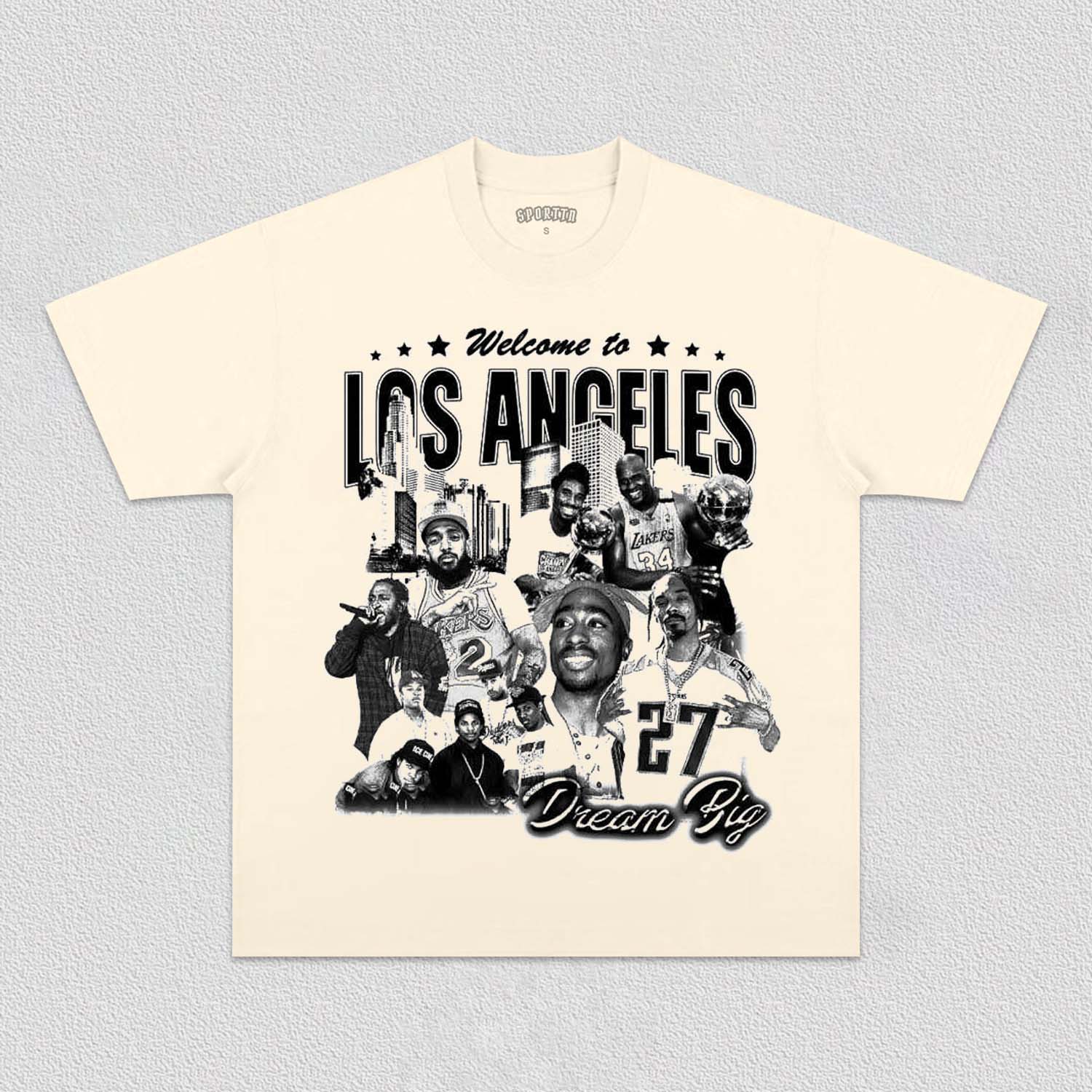 LOS ANGELES LEGENDS TEE Hoodie, Sweatshirt | CiraTrend.com (Image 1)