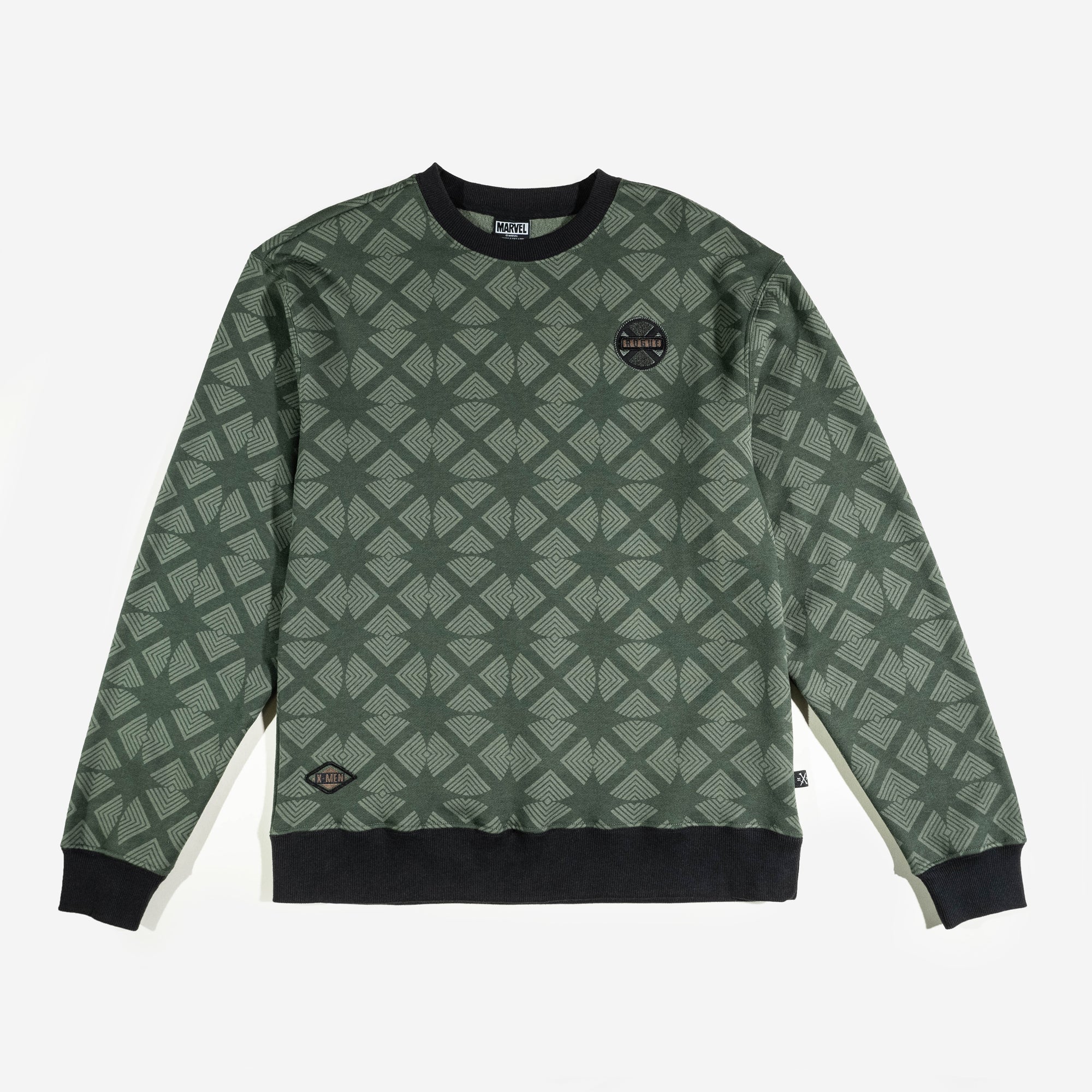 X-Men Rogue Green Crew Sweatshirt T-Shirts, Hoodie | CiraTrend.com (Image 1)