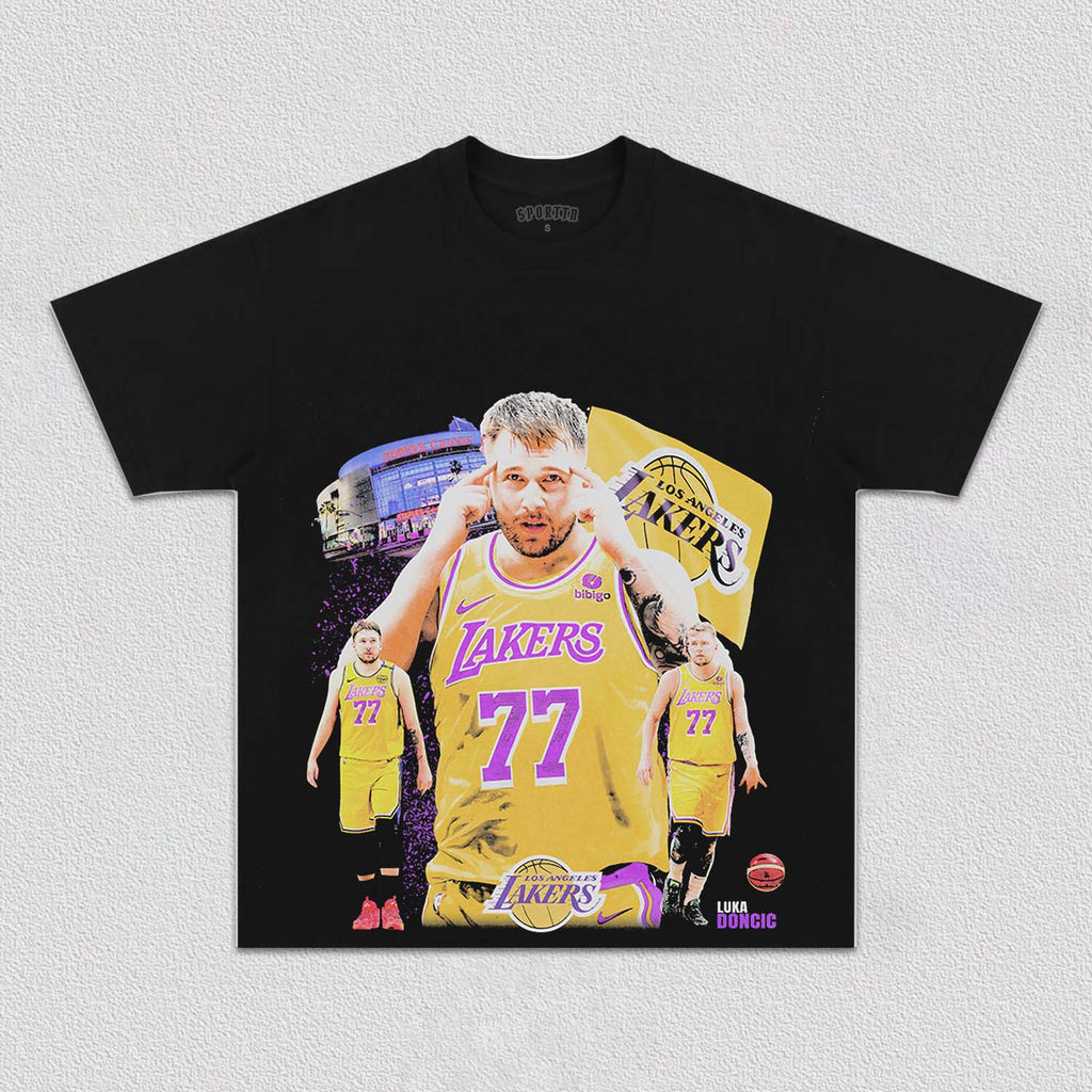 LUKA DONCIC LAKERS TEE Hoodie, Sweatshirt | CiraTrend.com (Image 1)