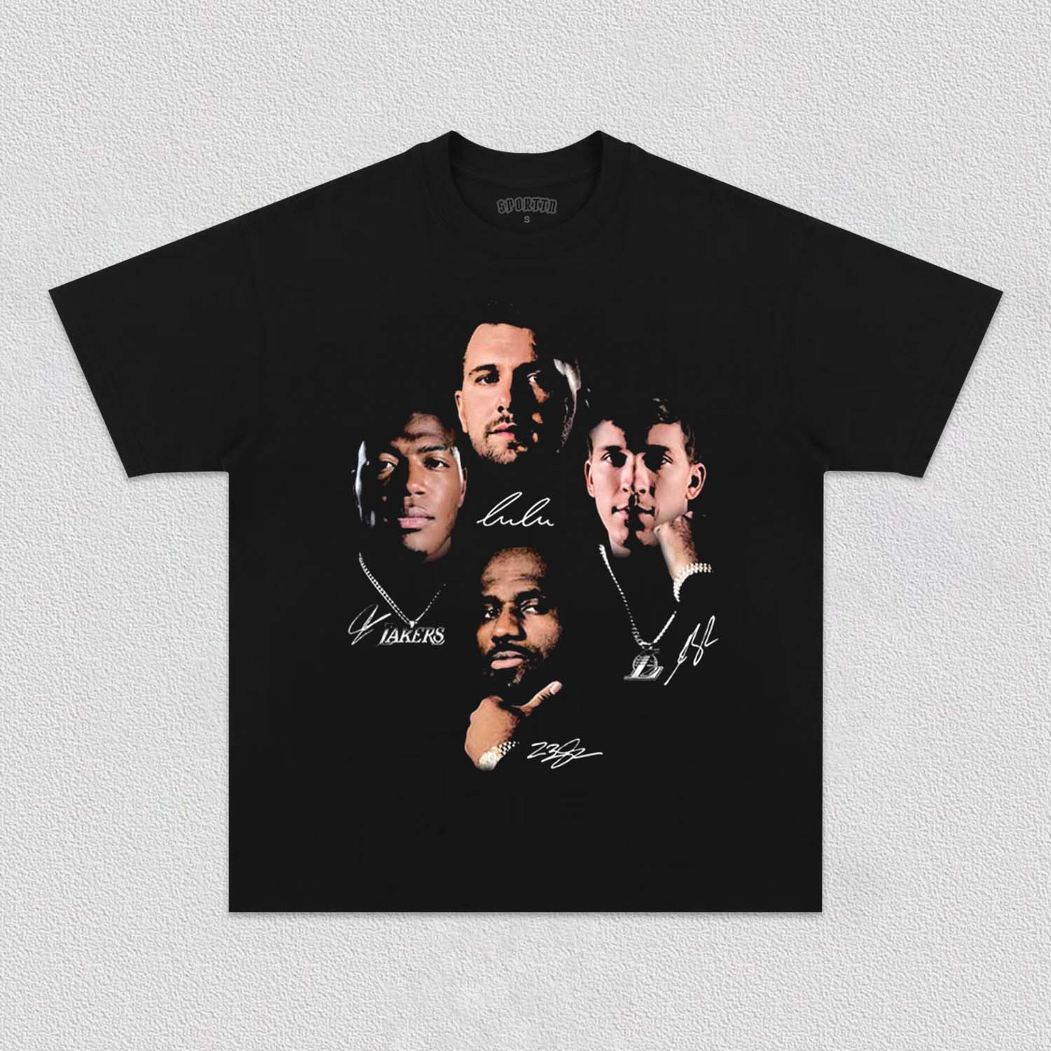 LUKA & JAMES & AUSTIN & RUI LAKERS TEE Hoodie, Sweatshirt | CiraTrend.com (Image 3)
