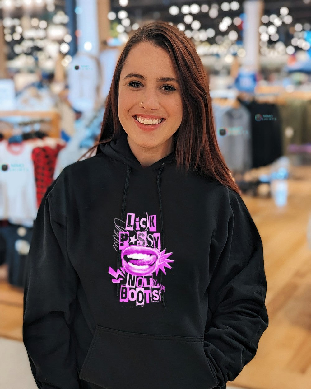 Lick pussy not boots shirt