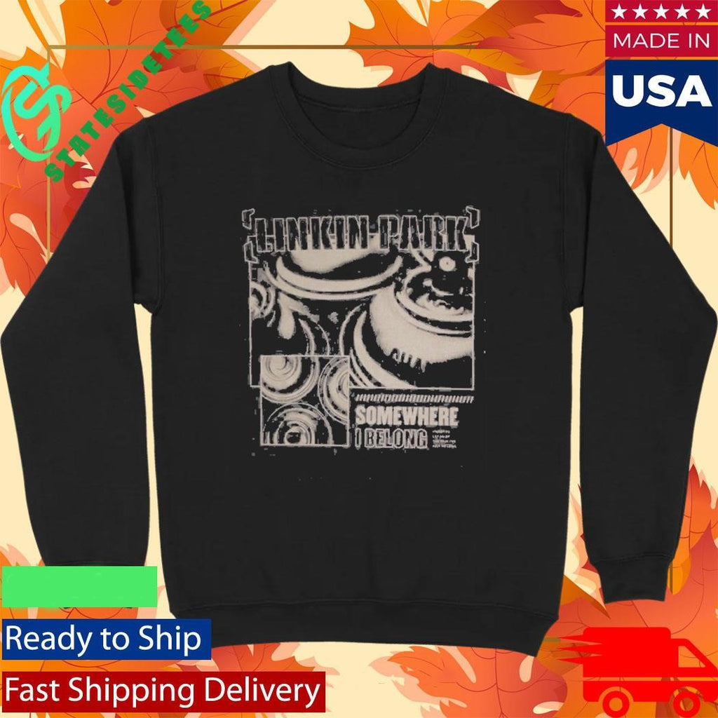 Linkin Park Somewhere I Belong Vintage Loose Shirt
