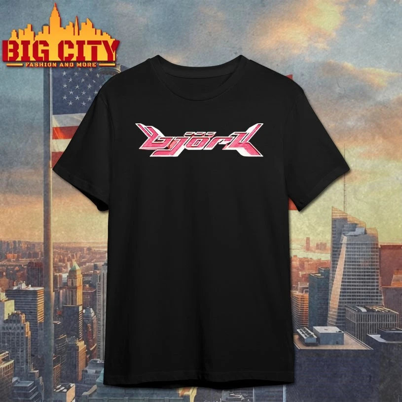 Logo Bjork Pink Post Graphic shirt