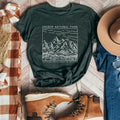 Lonely Mountain Comfort Colors Shirt, Erebor National Park T-Shirt, Lotr T Shirt, Second Breakfast Womenswear Tee,...