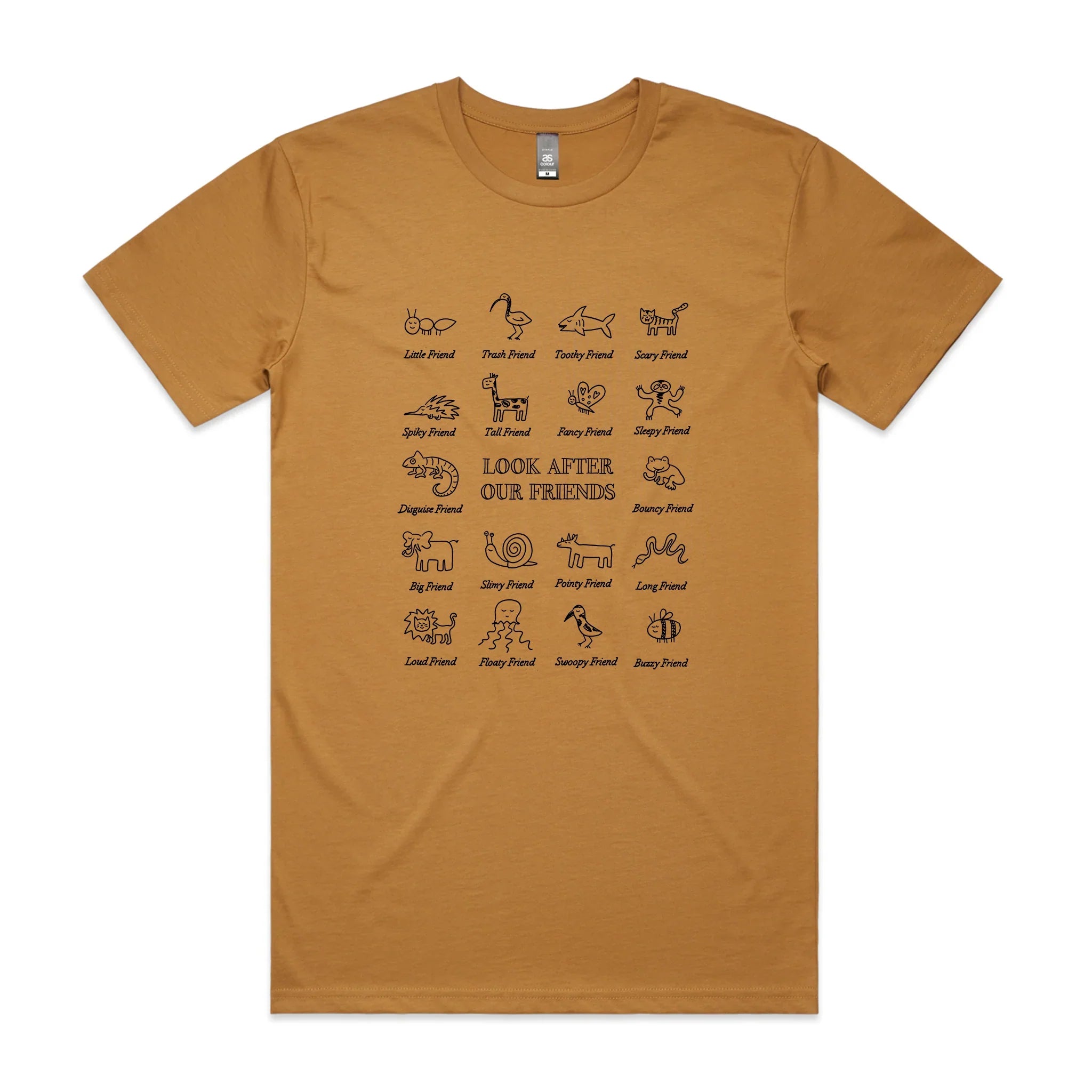 Look After Our Friends Tee Hoodie, Sweatshirt | CiraTrend.com (Image 5)