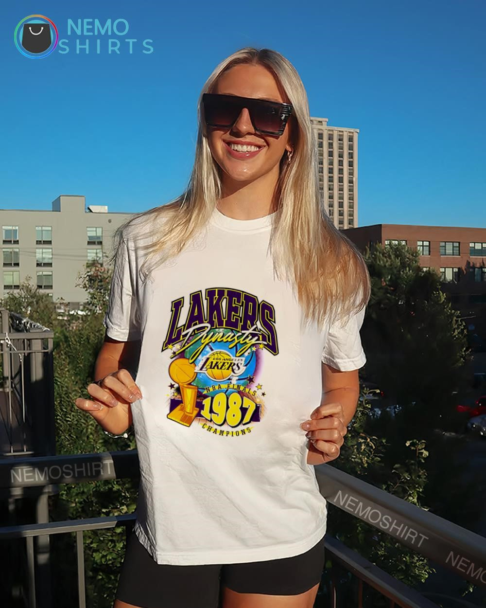 Los Angeles Lakers Dynash NBA Finals 1987 Champions shirt