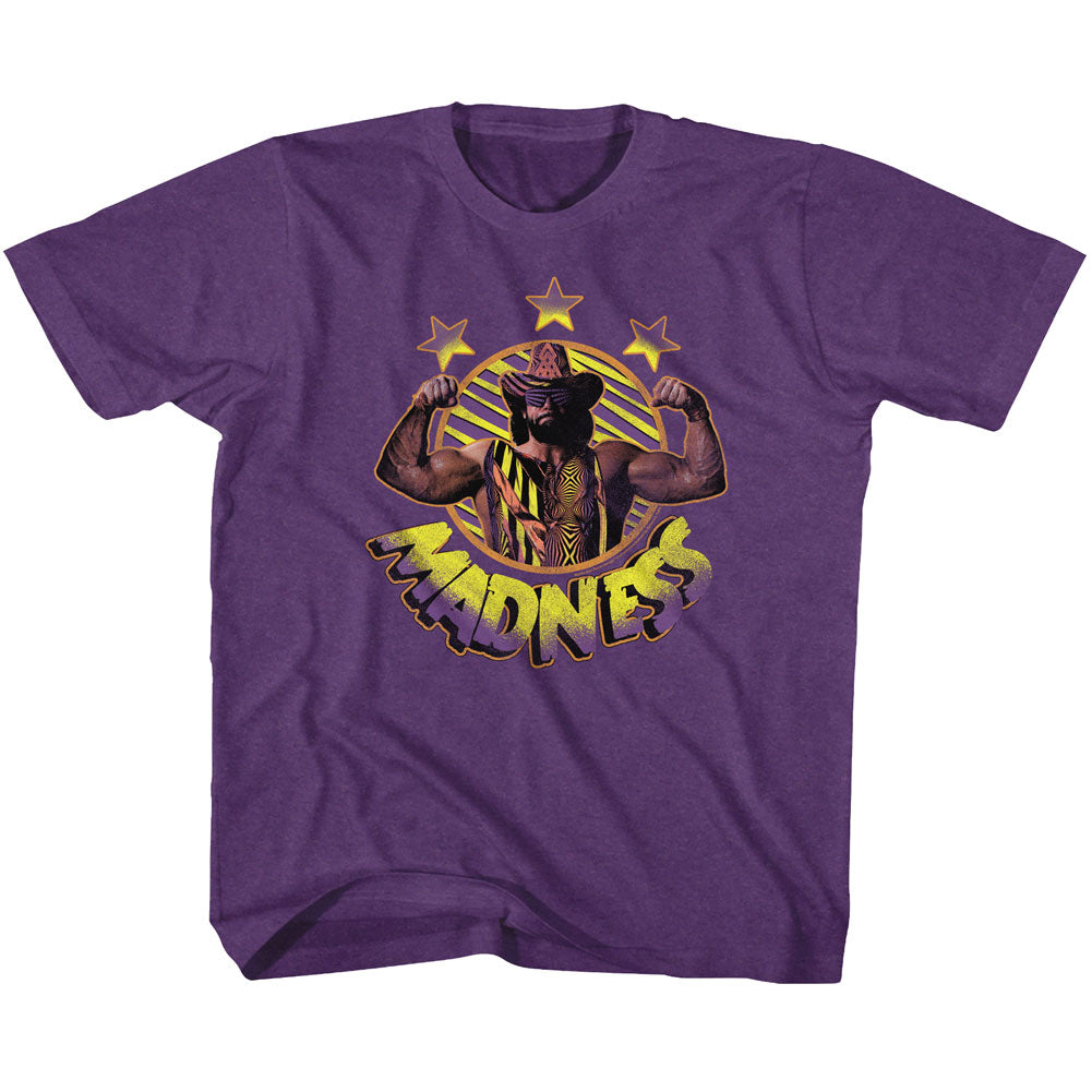 Macho Man Toddler S/S T-Shirt - Macho Madness - Heather Vintage Purple Hoodie, Sweatshirt | CiraTrend.com