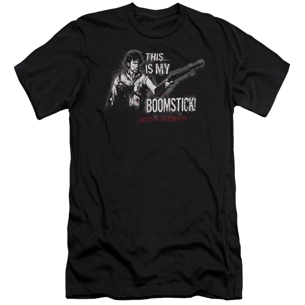 Army Of Darkness Boomstick Premium Bella Canvas Slim Fit Mens T Shirt Black Hoodie, Sweatshirt | CiraTrend.com (Image 2)