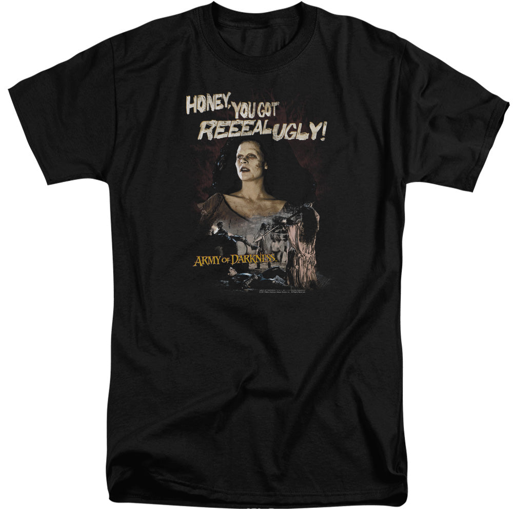 Army Of Darkness Reeeal Ugly! Mens Tall T Shirt Black Hoodie, Sweatshirt | CiraTrend.com (Image 2)