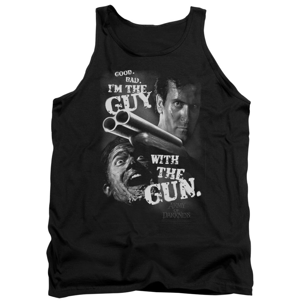 Army Of Darkness Guy With The Gun Mens Tank Top Shirt Black Hoodie, Sweatshirt | CiraTrend.com (Image 1)