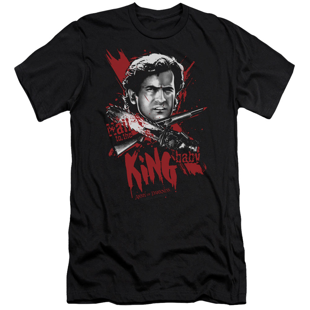 Army Of Darkness Hail To The King Slim Fit Mens T Shirt Black Hoodie, Sweatshirt | CiraTrend.com