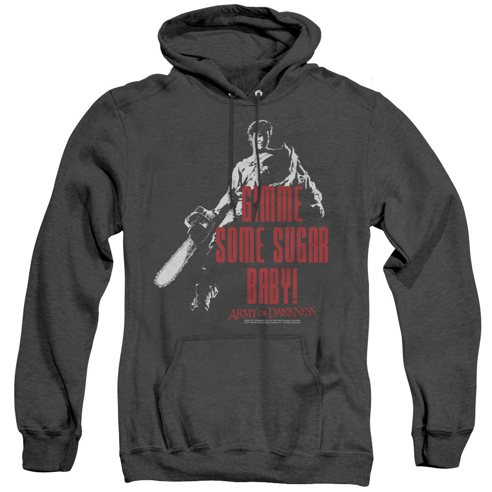 Army Of Darkness Sugar Mens Heather Hoodie Black T-Shirts, Sweatshirt | CiraTrend.com (Image 4)