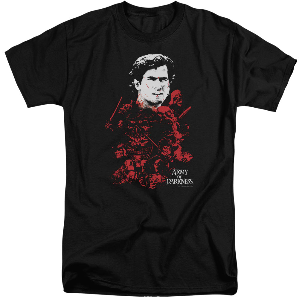 Army Of Darkness Pile Of Baddies Mens Tall T Shirt Black Hoodie, Sweatshirt | CiraTrend.com (Image 1)
