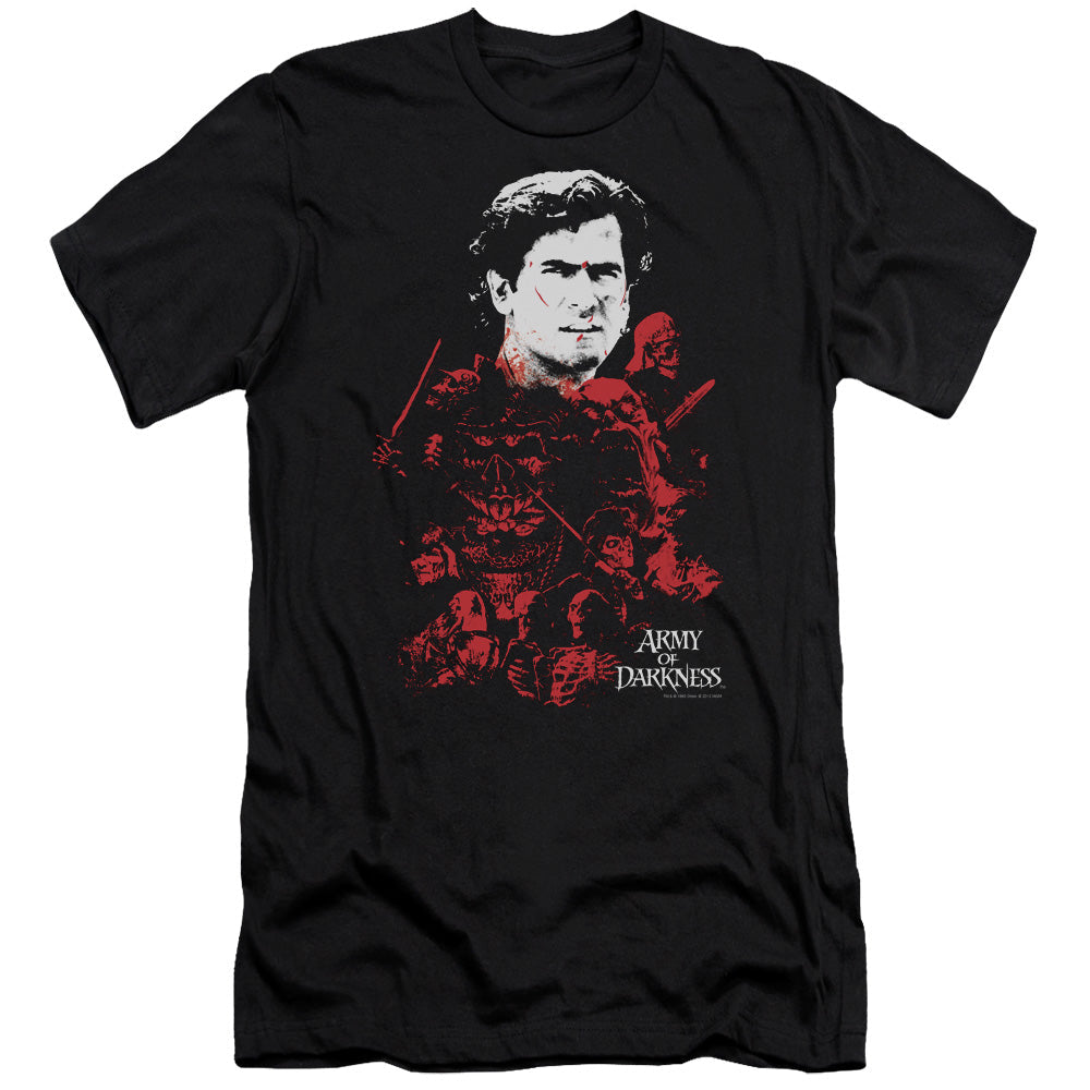 Army Of Darkness Pile Of Baddies Slim Fit Mens T Shirt Black Hoodie, Sweatshirt | CiraTrend.com