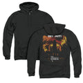 Amityville Horror Get Out Back Print Zipper Mens Hoodie Black T-Shirts, Sweatshirt | CiraTrend.com (Image 1)