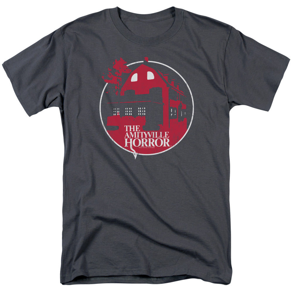 Amityville Horror Red House Mens T Shirt Charcoal Style001 Hoodie, Sweatshirt | CiraTrend.com
