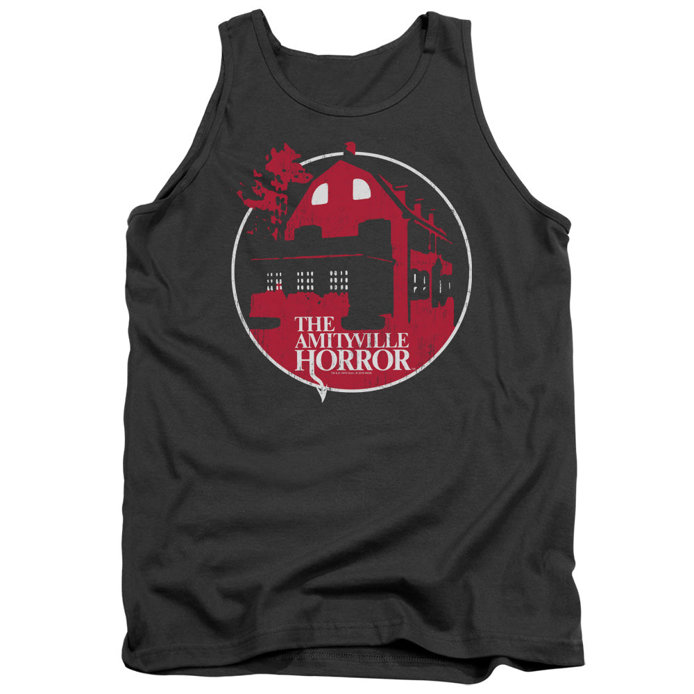 Amityville Horror Red House Mens Tank Top Shirt Charcoal Hoodie, Sweatshirt | CiraTrend.com