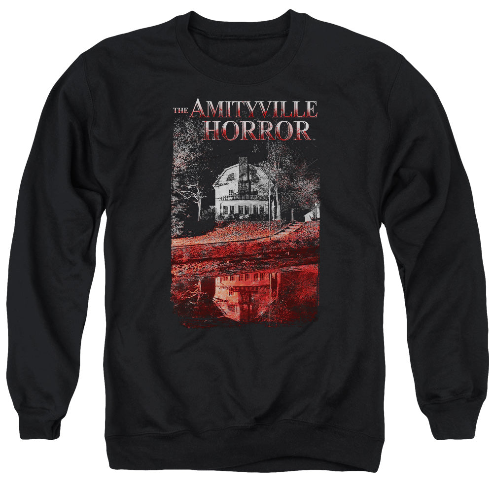 Amityville Horror Cold Blood Mens Crewneck Sweatshirt Black T-Shirts, Hoodie | CiraTrend.com (Image 2)