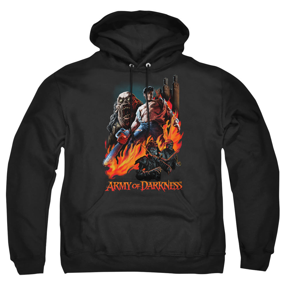 Army Of Darkness Painted Evil Mens Hoodie Black T-Shirts, Sweatshirt | CiraTrend.com (Image 2)