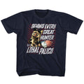 Monster Hunter Toddler S/S T-Shirt - Loyal Palico - Solid Navy Hoodie, Sweatshirt | CiraTrend.com