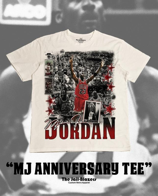 " MJ Anniversary Tee " - Off White Hoodie, Sweatshirt | CiraTrend.com