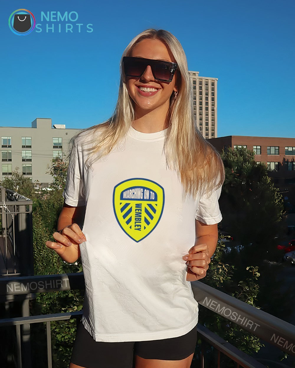 Marching on to Wembley shirt