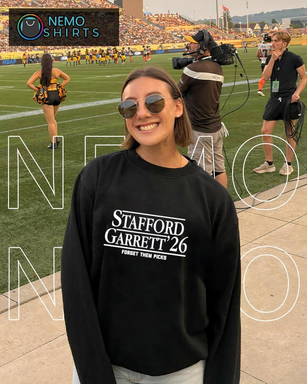 Matthew Stafford and Myles Garrett 26 forget them picks shirt