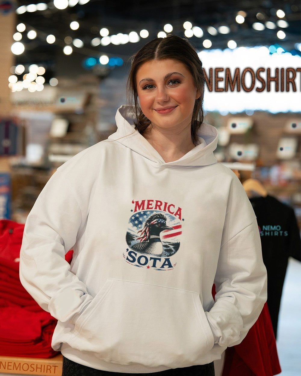 Merica Sota America Minnesota Loon freedom shirt
