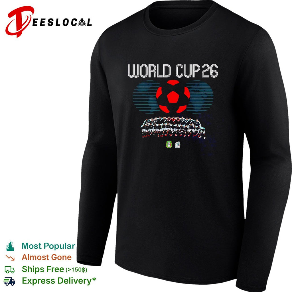 Mexico World Cup 26 team photo shirt