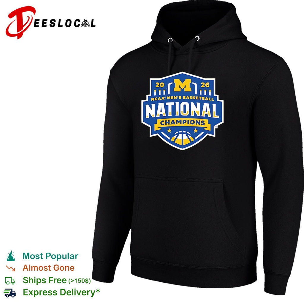Michigan Wolverines 2026 NCAA mens basketball national champions sports logo shirt