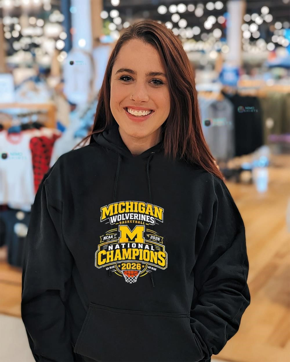 Michigan Wolverines basketball NCAA 2026 National Champions shirt