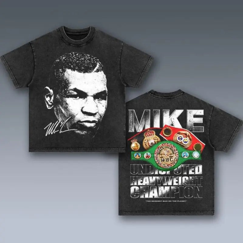 Mike Tyson Boxing Fan Tee - Vintage Style Cotton Shirt for Men Hoodie, Sweatshirt | CiraTrend.com