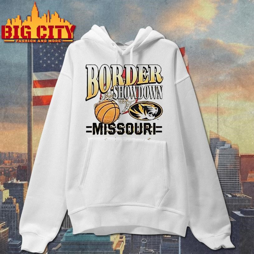 Missouri Vs Kansas Basketball Border Showdown Memphis Tigers Circle Shirt