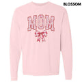Mom Red Ginger Jar Florals Long Sleeve Comfort Colors T-Shirt 'NLB' Hoodie, Sweatshirt | CiraTrend.com