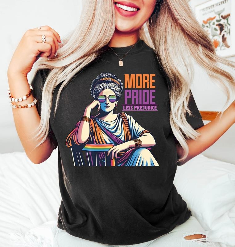 More Pride Less Prejudice Shirt, Proud Ally Shirt, Historians Would Call, Pride Month Shirt, LGBTQ Shirt, LGBT Friendly...